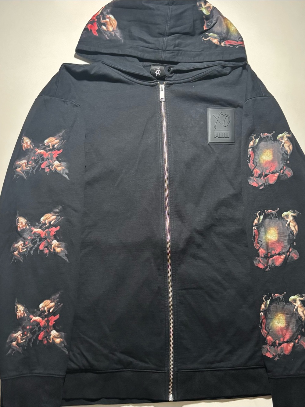RARE puma x The Weekend/ XO renaissance 2018 limited edition zip up hoodie